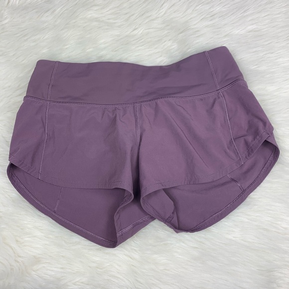 lululemon athletica Pants - Lululemon Speed Shorts 2.5” Smoked Mulberry